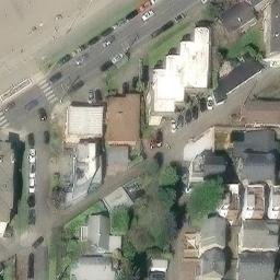 West Seattle Beach Volleyball Court #2 — aerial view