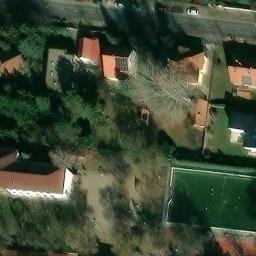 Volleyball Court — aerial view