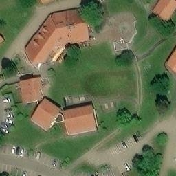 Grass Volleyball Court — aerial view