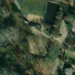 Sand Volleyball Court — aerial view