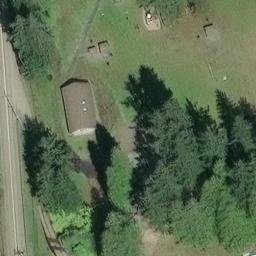 Bremerton Beach Volleyball Court #1 — aerial view