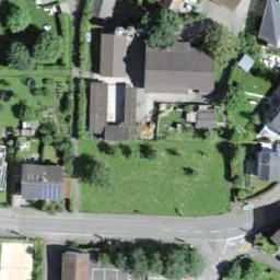 Sand Volleyball Court — aerial view
