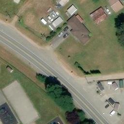 Fall City Beach Volleyball Court — aerial view