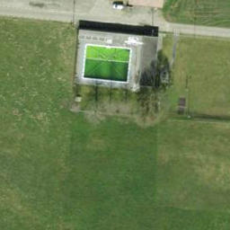 Volleyball Court — aerial view