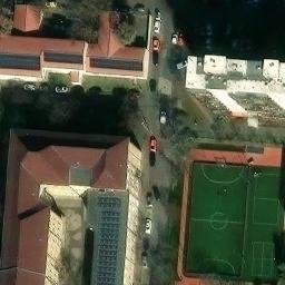 Volleyball Court — aerial view