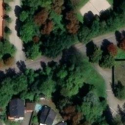 Sand Volleyball Court — aerial view