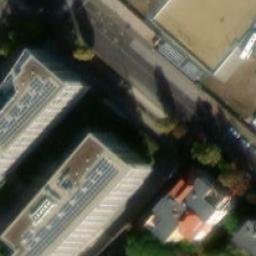 Sand Volleyball Court — aerial view