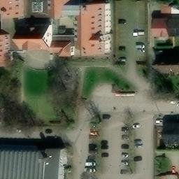 Volleyball Court — aerial view