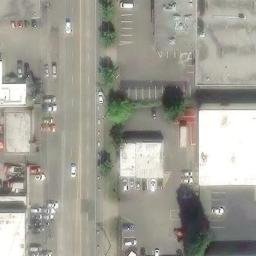 4th Ave Beach — aerial view