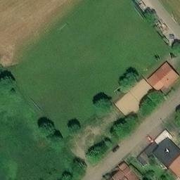 Sand Volleyball Court — aerial view