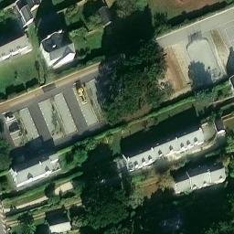Volleyball Court — aerial view