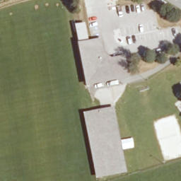 Beachvolleyball — aerial view
