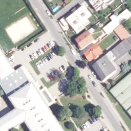 Volleyball Court — aerial view
