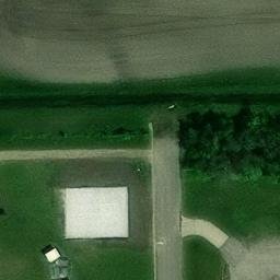 Mayville Beach Volleyball Court — aerial view