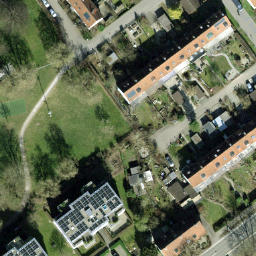 Volleyball Court — aerial view