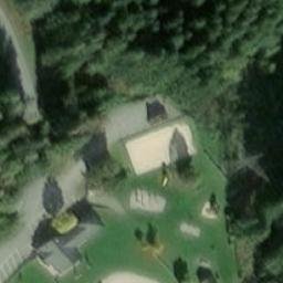 Sand Volleyball Court — aerial view
