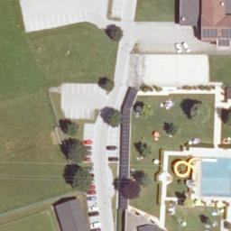 Volleyball Court — aerial view