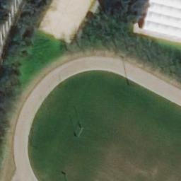 Sand Volleyball Court — aerial view