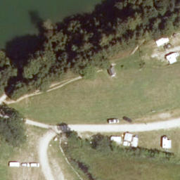 Volleyball Court — aerial view
