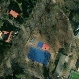 Volleyball Court — aerial view