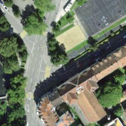 Beachvolleyballfeld Athletik Zentrum — aerial view