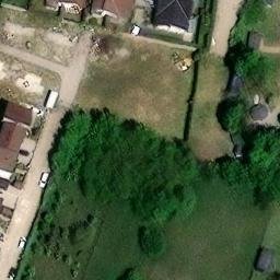 Sand Volleyball Court — aerial view