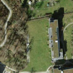 Volleyball Court — aerial view