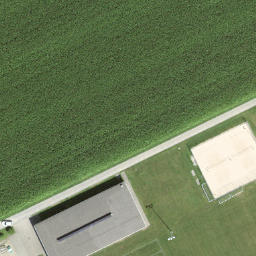 Volleyball Court — aerial view