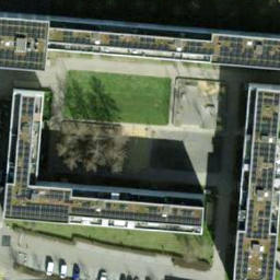 Volleyball Court — aerial view