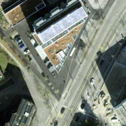 Volleyball Court — aerial view