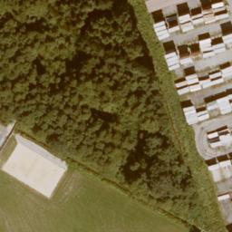 Sand Volleyball Court — aerial view