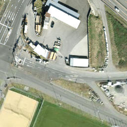Beachvolleyball Juchhof 1 — aerial view
