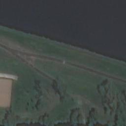 Sand Volleyball Court — aerial view
