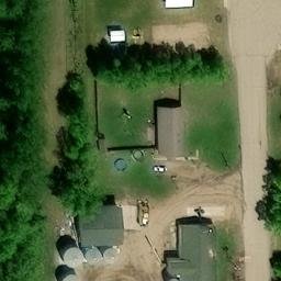 Gary Beach Volleyball Court — aerial view