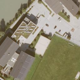 Sand Volleyball Court — aerial view