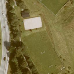 Sand Volleyball Court — aerial view