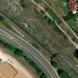 Sand Volleyball Court in Dijon, BFC — aerial view