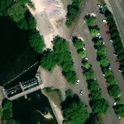 Volleyball Court — aerial view