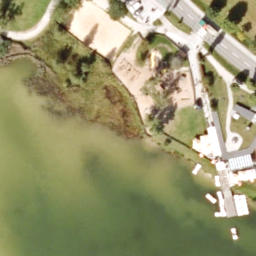 Sand Volleyball Court in Seefeld in Tirol, 7 — aerial view