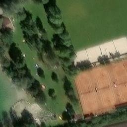 Volleyball Court — aerial view