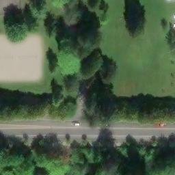Federal Way Beach Volleyball Court #3 — aerial view