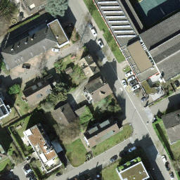 Sand Volleyball Court — aerial view