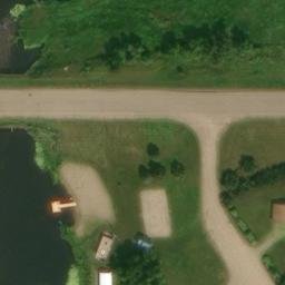Greenfield Township Beach Volleyball Court — aerial view