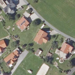 Sand Volleyball Court — aerial view