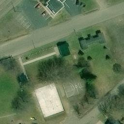 Mohawk Beach Volleyball Court — aerial view