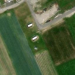 Sand Volleyball Court — aerial view