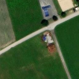Sand Volleyball Court — aerial view