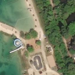 Volleyball Court — aerial view