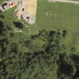 Volleyball Court — aerial view