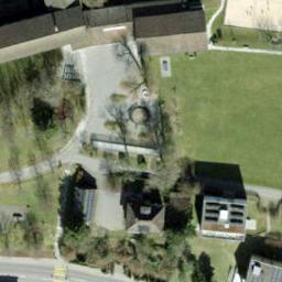 Beachvolleyballfeld Sekundarschule Rüti — aerial view